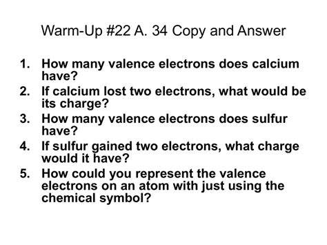 How many valence electrons does calcium have?