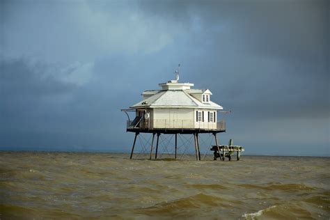 WC-LIGHTHOUSES: MIDDLE BAY LIGHTHOUSE - MOBILE BAY, ALABAMA