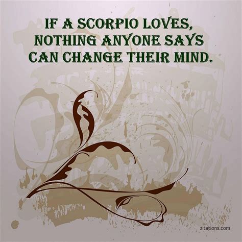 Scorpio Quotes Zitations