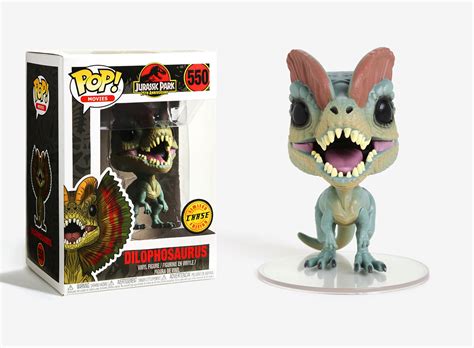 Funko Pop Movies Jurassic Park Dilophosaurus Chase Limited Edition