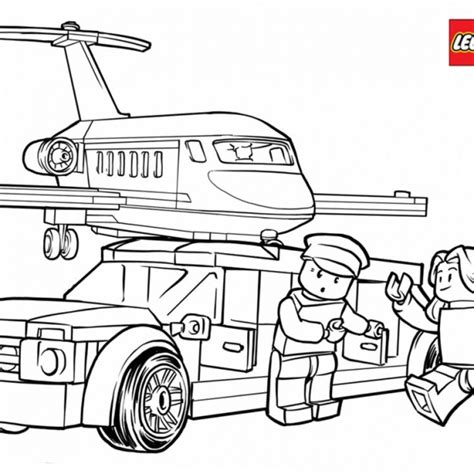 Lego City Police Coloring Pages - Free Printable Coloring Pages