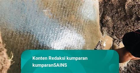 Prasasti Batu Bertuliskan Aksara Jawa Kuno Ditemukan Di Situs Candi