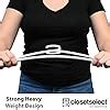 Amazon Super Heavy Duty Plastic Hangers Made In USA White Super