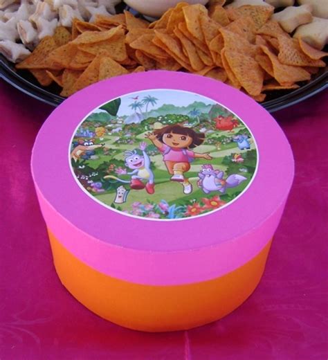 Dora The Explorer Party Favour Box Dora The Explorer Party Favor Boxes Dora