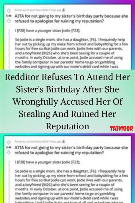 Wrongfully Accused Reading Stories Sister Birthday Single Mom