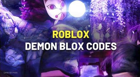 Code Demon Blox Roblox Mới Nhất 2024 Nhập Codes Game Game Việt