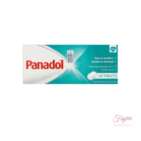 Panadol Regular Coated Tablet 500 Mg Paracetamol 500mg Shopee Malaysia