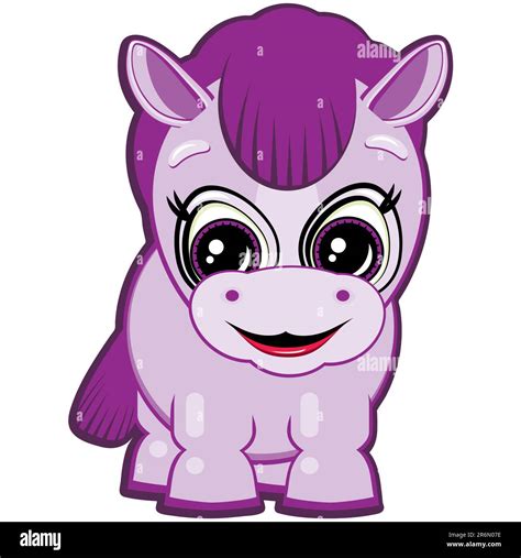 Miniature Horse Foal Stock Vector Images Alamy