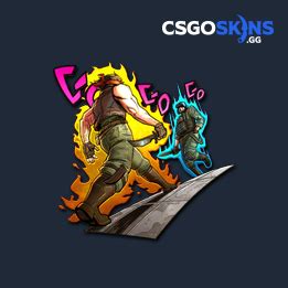 Sticker Approaching Site Foil Csgoskins Gg