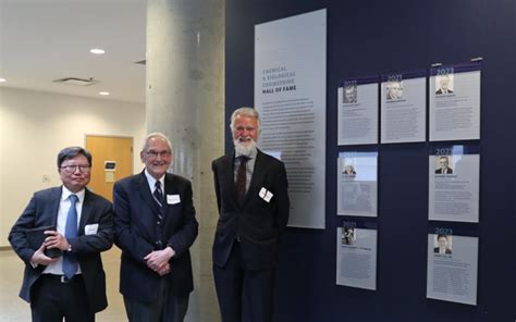 Three New Inductees Added To The Chbe Hall Of Fame Ubc Chemical And