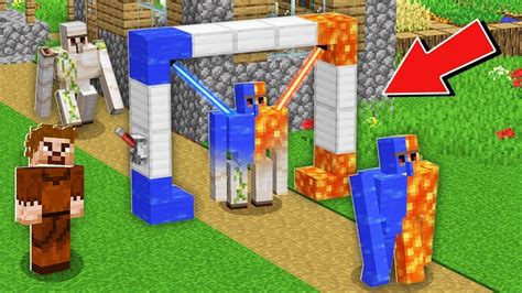 FAKİR LANETLİ GOLEMLER YAPTI Minecraft YouTube