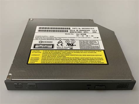 【新品】新品 希少のpanasonic製 Atapiide接続127mmノートパソコン内蔵用スリムdvdマルチドライブ Uj 830b 保証有 グレーベゼルの落札情報詳細 ヤフオク