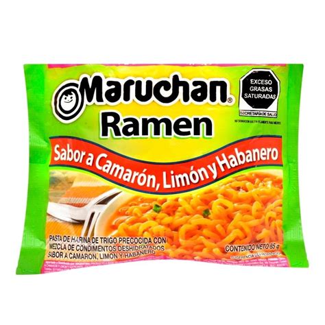 Sopa Instant Nea Maruchan Ramen Sabor Camar N Lim N Y Habanero G