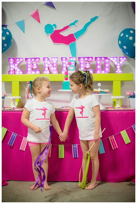 Gymnastics Birthday Party Ideas Photo Of Catch My Party