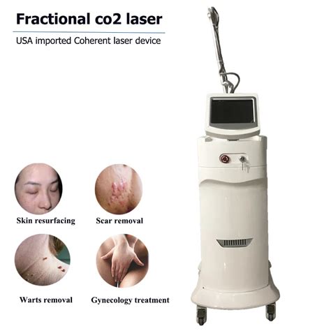 Co2 Fractional Laser Acne Scar Removal Vaginal Rejuvenation Wrinkle Remover Beauty Machines Usa