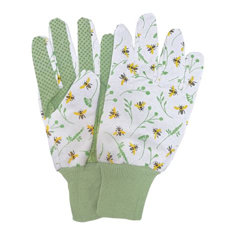 Bee Print Garden Gloves Esschert Design Usa