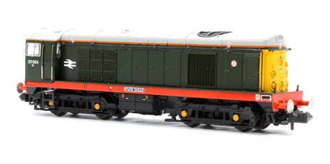 Graham Farish 371 029 Class 20 0 Disc Headcode 20064 River Sheaf Br Green Red Solebar Di