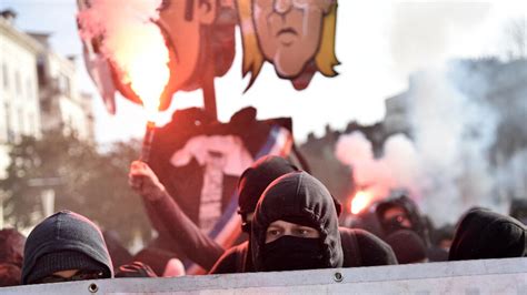 France à Nantes des heurts éclatent en marge d une manifestation anti FN