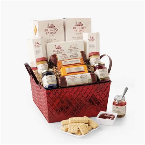 Hickory Farms Savory And Sweet Holiday T Basket Hickory Farms