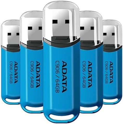 PSA COMPUTO Y PAPELERIA Kit De 5 Memorias USB Adata AC906 64G RWB Es Un