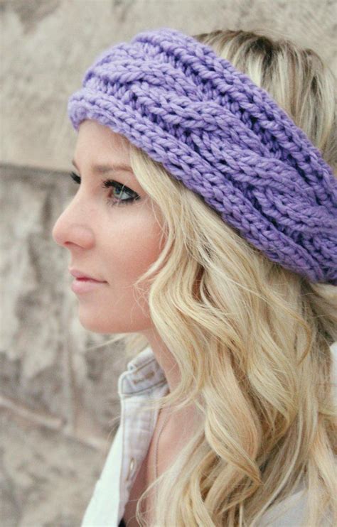 Bulky Cabled Headband Knitting Pattern By Cable Me Cozy Knitting