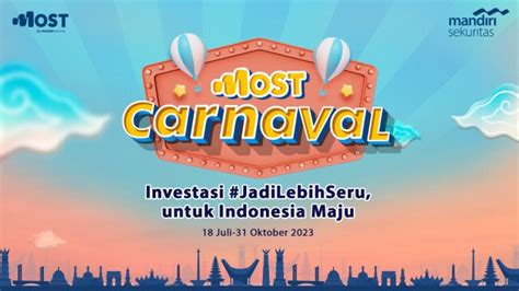 Promo Most Carnaval Dapatkan Hadiah Total Jutaan Rupiah Dengan