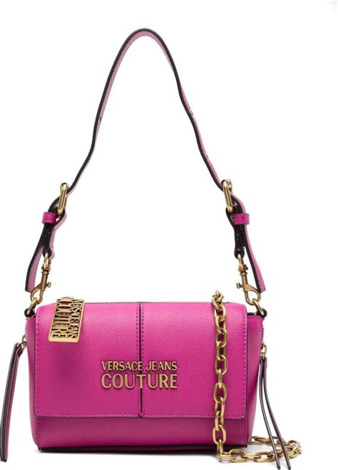 Versace Jeans Couture Logo Plaque Crossbody Bag Shopstyle