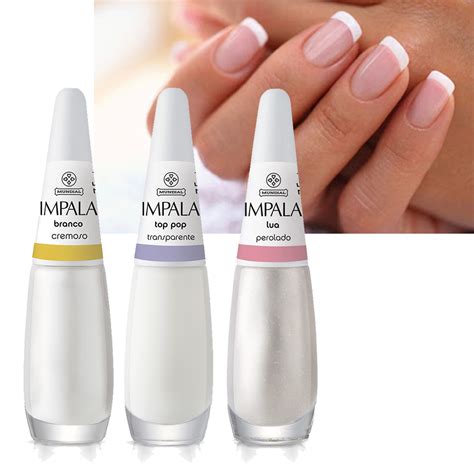 Kit Francesinha Esmalte Impala 7 5ml Manicure 3 Unidades Shopee Brasil