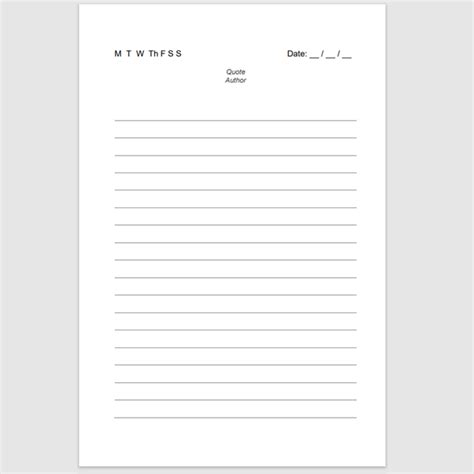 Bt Journal Templates Page Coach Karen Brown