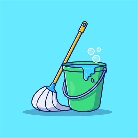 Mop And Bucket Clip Art