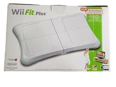 Nintendo Wii Fit Balance Board Fit Plus Bundle Ebay