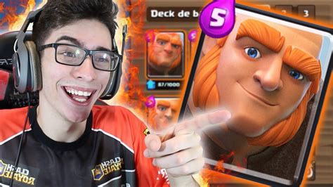 Deck De Gigante Do Melhor Jogador Do Mundo De Clash Royale Youtube