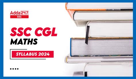 Ssc Cgl Maths Syllabus For Tier And Tier