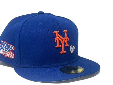 NEW YORK METS 1986 WORLD SERIES TEAM HEART 59FIFTY NEW ERA FITTED HAT – Sports World 165