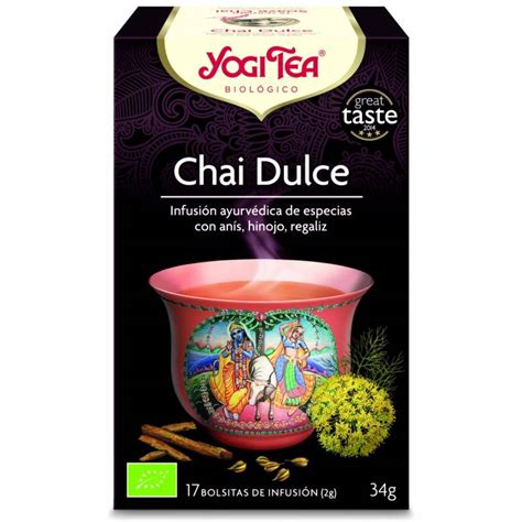 Yogi Tea Infusion Chai Dulce 17 Bolsas BIO Naturplanet