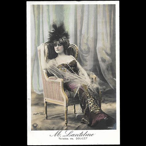 Doucet Geneviève Lantelme Par Le Studio Felix Circa 1911