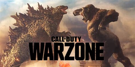 Leaking Confirms The Arrival Of King Kong And Godzilla To CoD Warzone