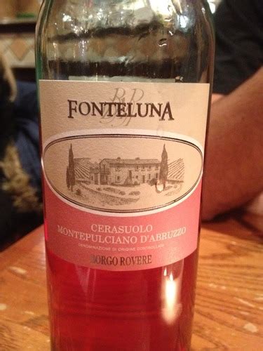 Fonteluna Cerasuolo Montepulciano d Abruzzo Rosé Vivino US