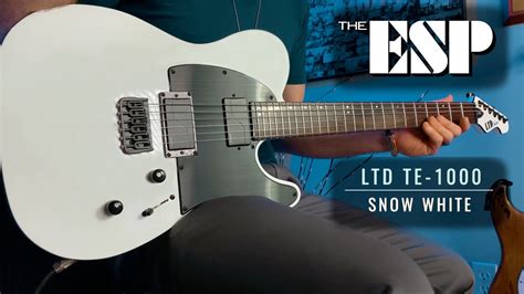 🎸unboxing The All New Esp Ltd Te 1000 Youtube