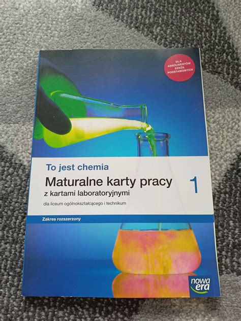 Maturalne karty pracy 1 To jest chemia Zakres rozszerzony Godów OLX pl