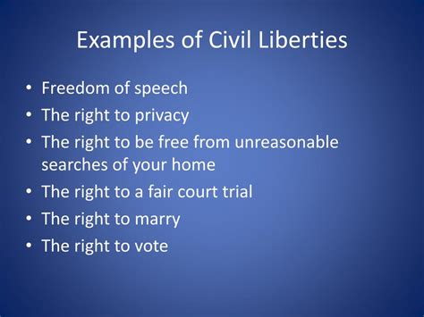Ppt Civil Rights Vs Civil Liberties And Extension Of Rights Powerpoint