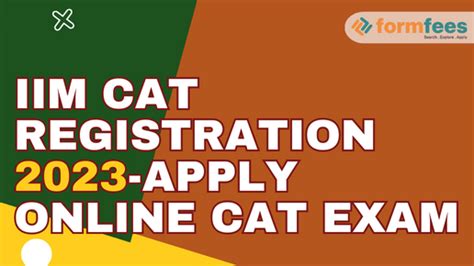 Iim Cat Registration Apply Online Cat Exam Formfees