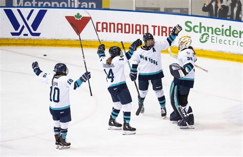 New York Wins First Game In Pwhl History Just Womens Sports