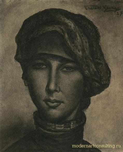 Работы: Ч/Б. Русская и Европейская графика ХХ века | Portrait drawing ...