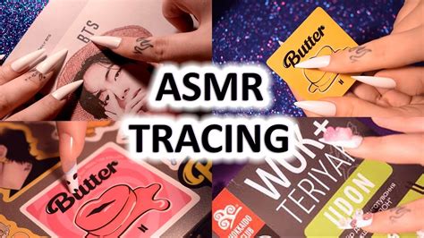 Asmr Tracing Words Videos 😴 1 Hour Compilation Youtube