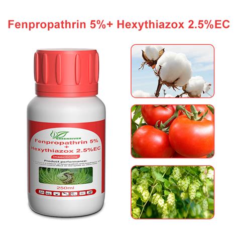 Insecticide Pest Control Fenpropathrin 5 Hexythiazox 2 5 Ec Fenpropathrin And Hexythiazox