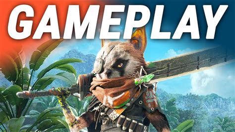 Biomutant Ps4 Xbox One 7 Minutes De Gameplay Gameplay Youtube