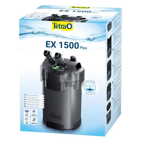 Tetra Filtro Esterno EX 1500 Plus Per Acquari Da 300 A 600 Litri