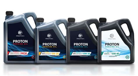 Proton Genuine Oil Lubricants Range Launched Made By Petronas