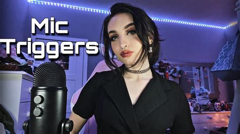 Asmr Intense Mic Gripping Rubbing Fast Mic Triggers W Mouth Sounds